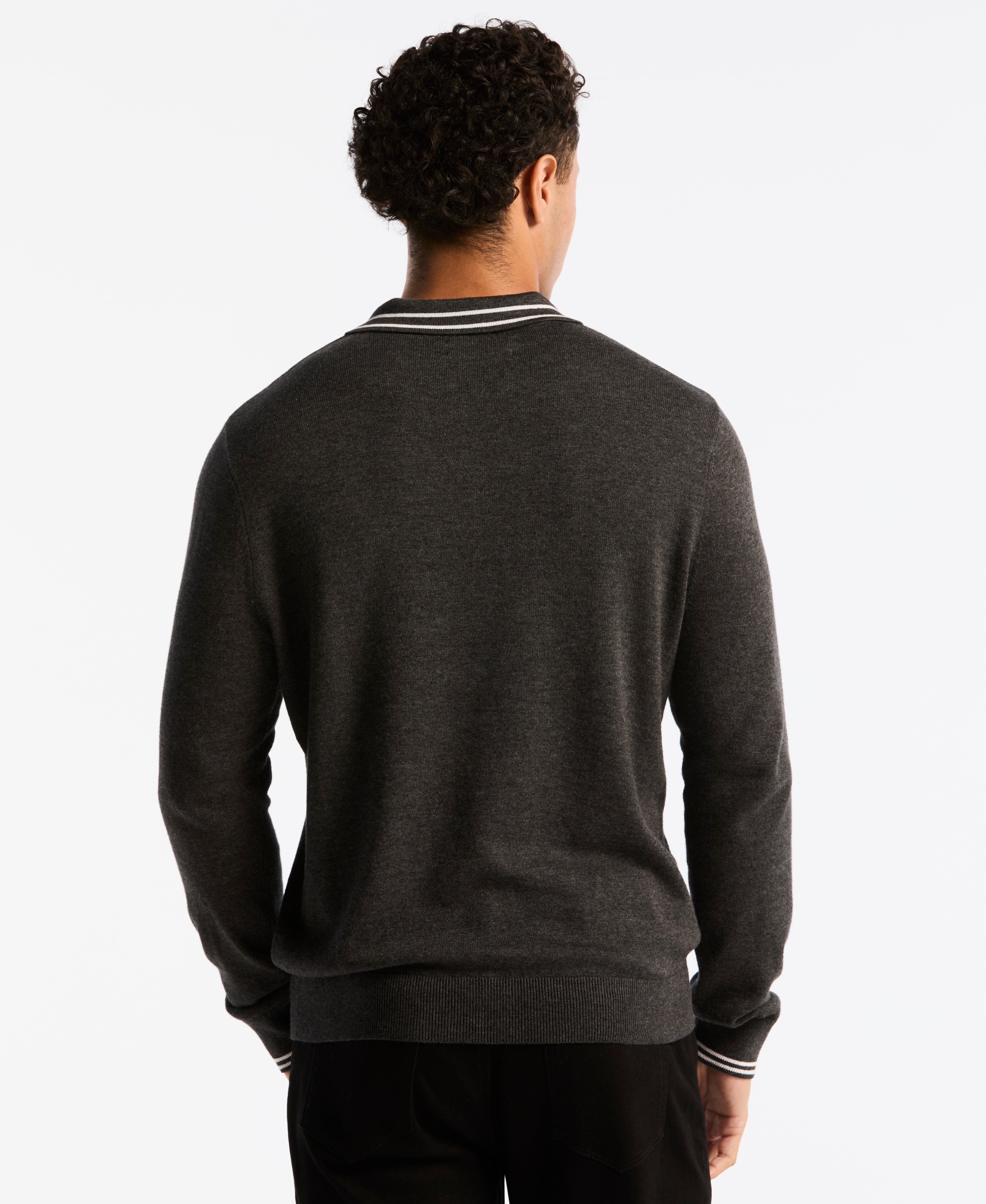 ふぅくんページ Tipped Quarter Zip Sweater Polo – Original Penguin US