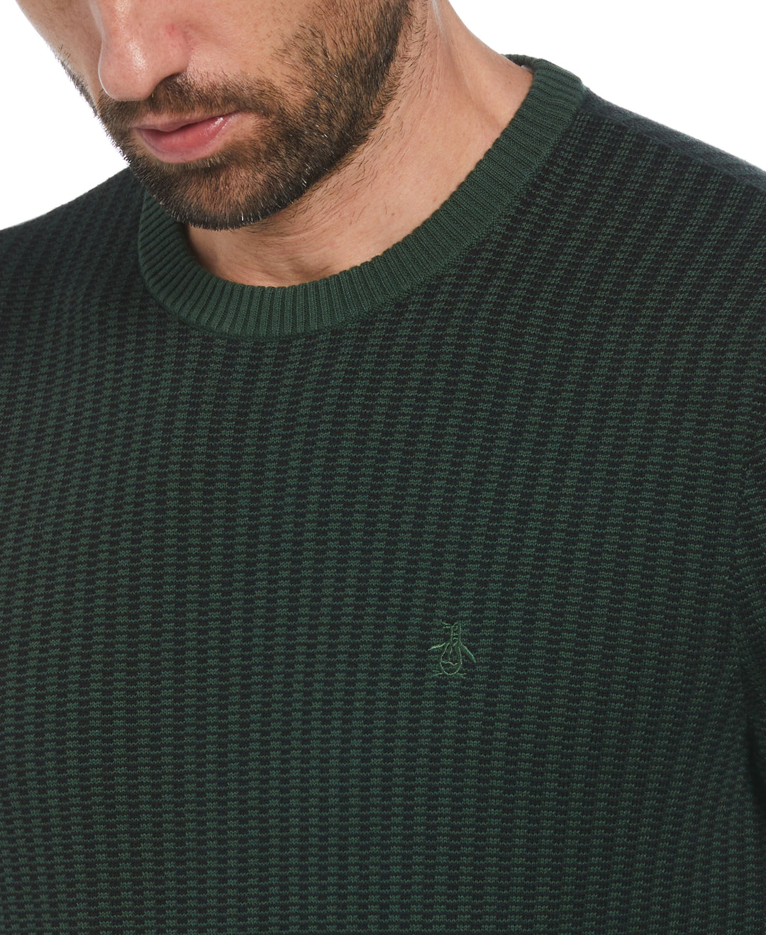Tonal Jacquard Sweater (Sycamore) 