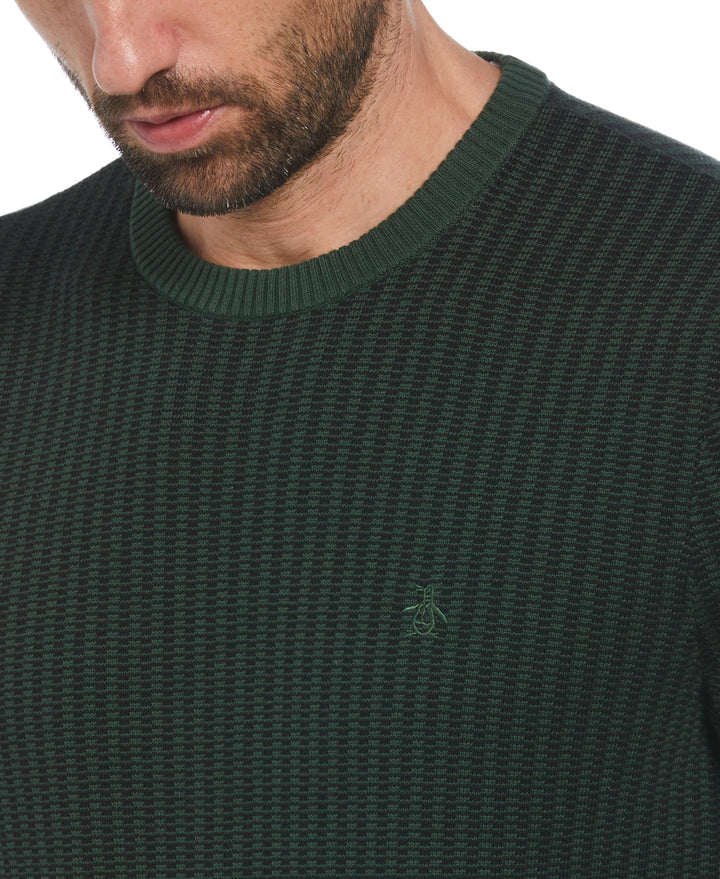 Tonal Jacquard Sweater (Sycamore) 