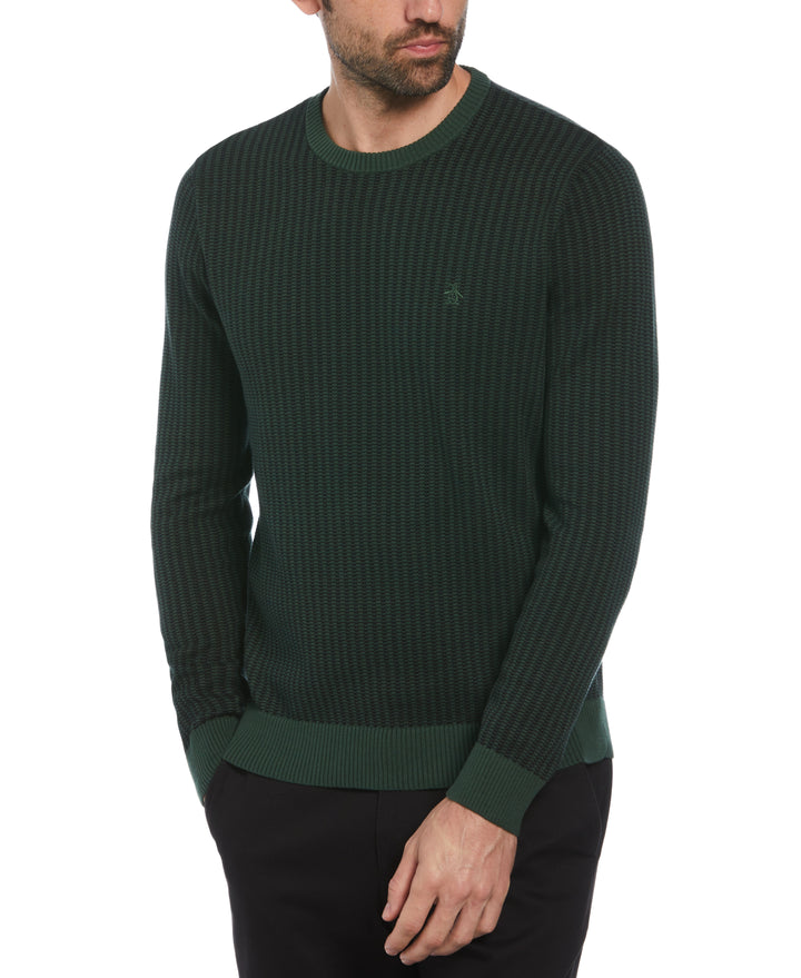 Tonal Jacquard Sweater (Sycamore) 