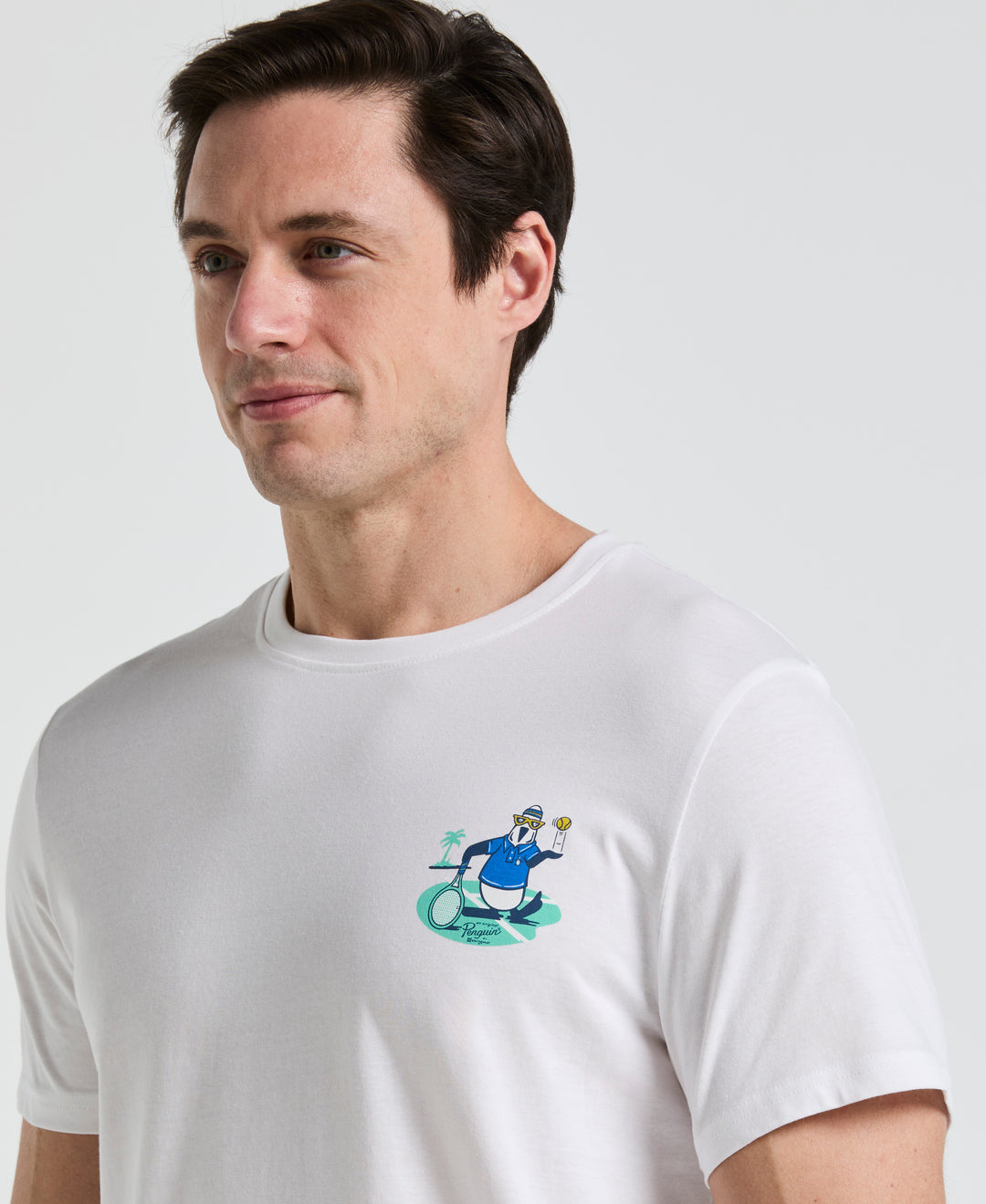 Men's Trademark Graphic Tennis Tee (Bright White) 