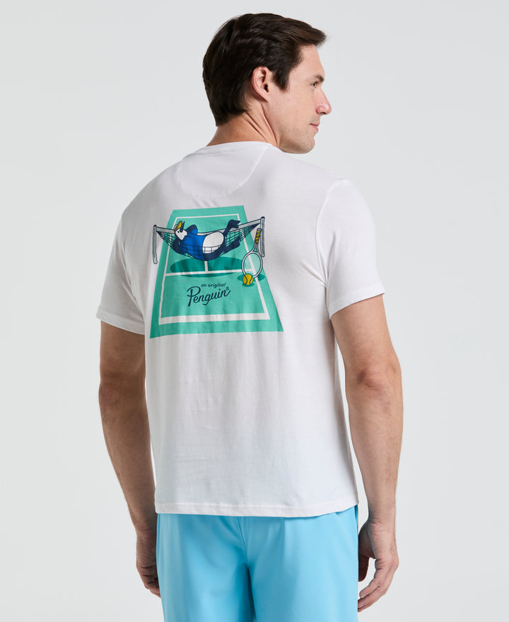 Men's Trademark Graphic Tennis Tee (Bright White) 