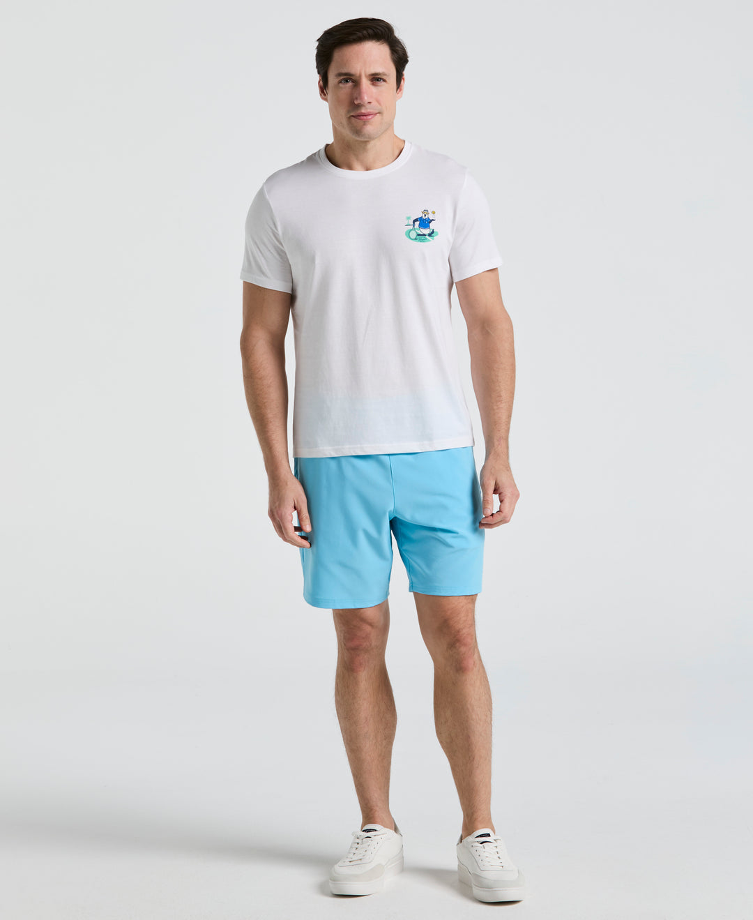 Men's Trademark Graphic Tennis Tee (Bright White) 