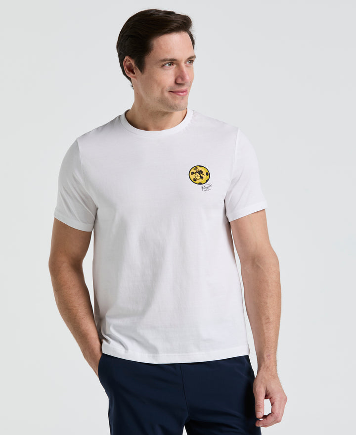 Trademark Paddle Graphic Tennis Tee  (Bright White) 