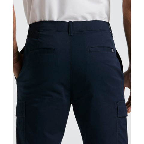 Twill Cargo Trousers (Dark Sapphire) 