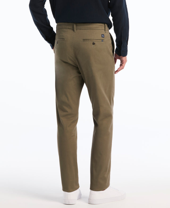 Stretch Twill Chino Pant (Dusty Olive) 