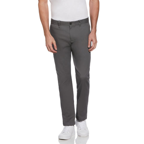 Slim Fit Stretch Chino Flat Front Pant (Castlerock) 