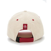 Two-Tone Canvas Hat (Red) 