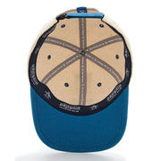Two-Tone Canvas Hat (Copen Blue) 
