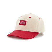 Two-Tone Canvas Hat (Red) 