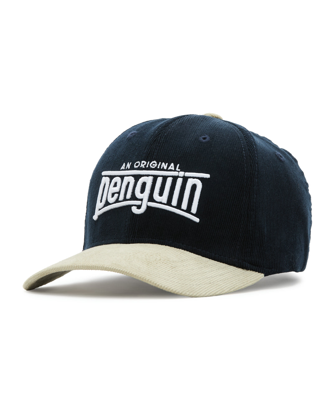 Two-Tone Corduroy Cap (Black Iris) 