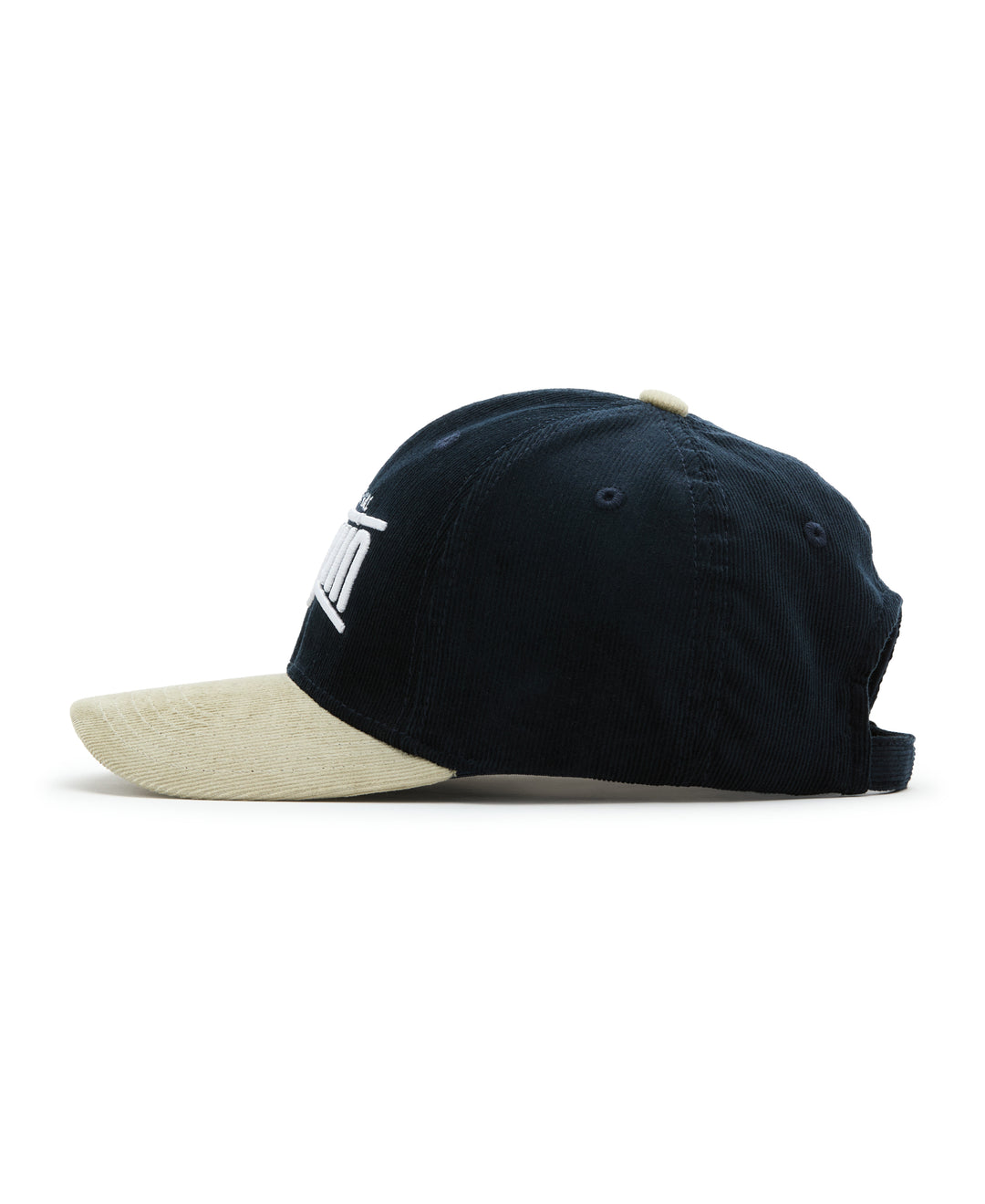 Two-Tone Corduroy Cap (Black Iris) 