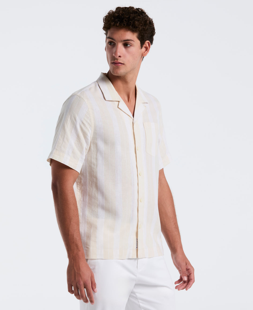 Camp Vertical Stripe Shirt (Birch) 