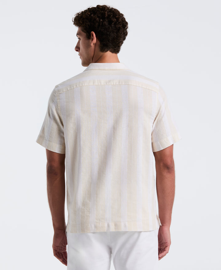 Camp Vertical Stripe Shirt (Birch) 