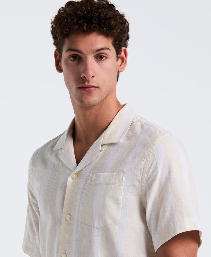 Camp Vertical Stripe Shirt (Birch) 