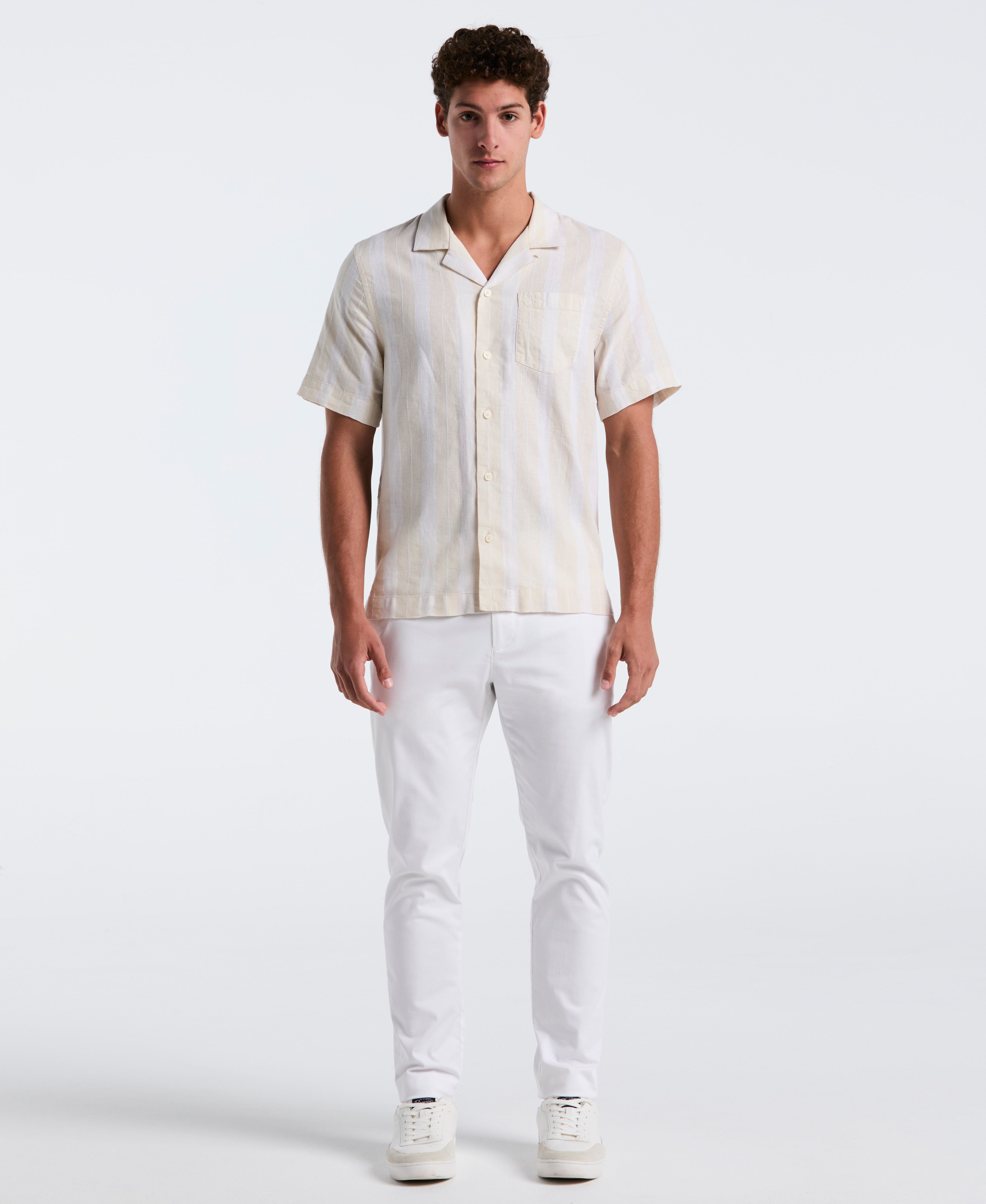Vertical Stripe Pocket Shirt – Original Penguin US