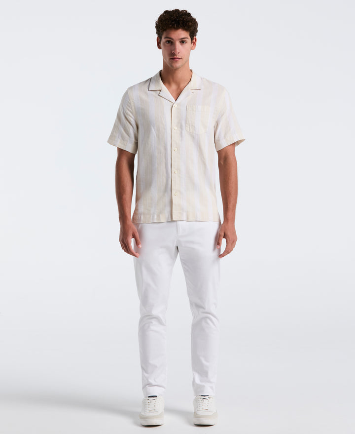 Camp Vertical Stripe Shirt (Birch) 