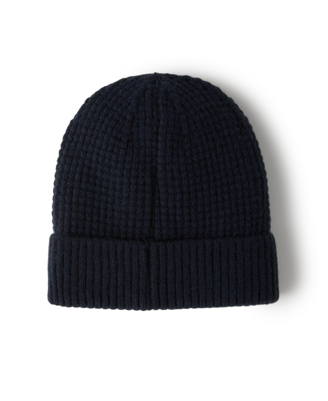 Waffle Knit Beanie (Dark Sapphire) 