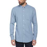 Waffle Weave Shirt (Faded Denim) 