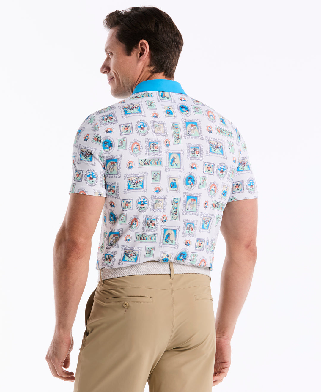 Wall Of Fame Golf Polo  (Bright White) 