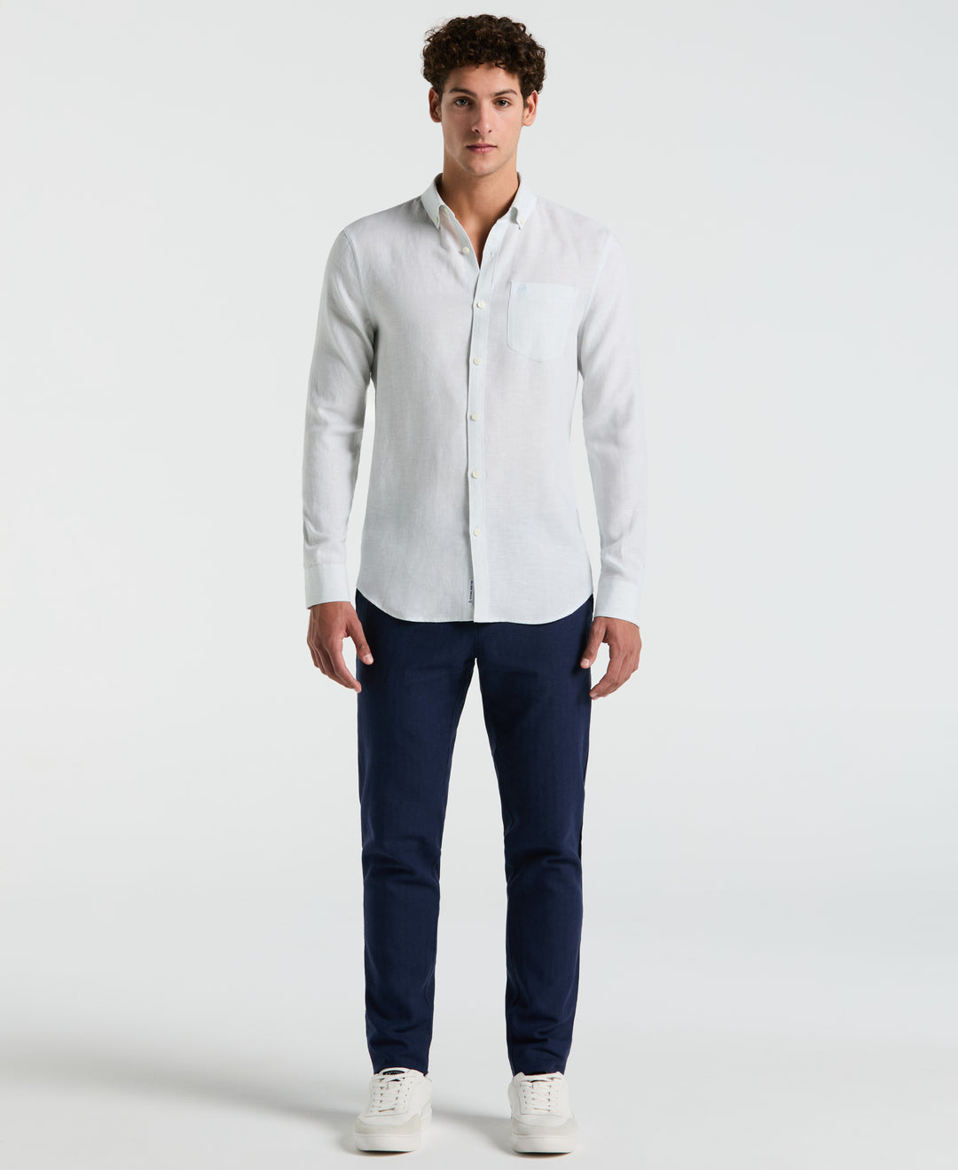 Washed Linen Shirt (Ballad Blue) 