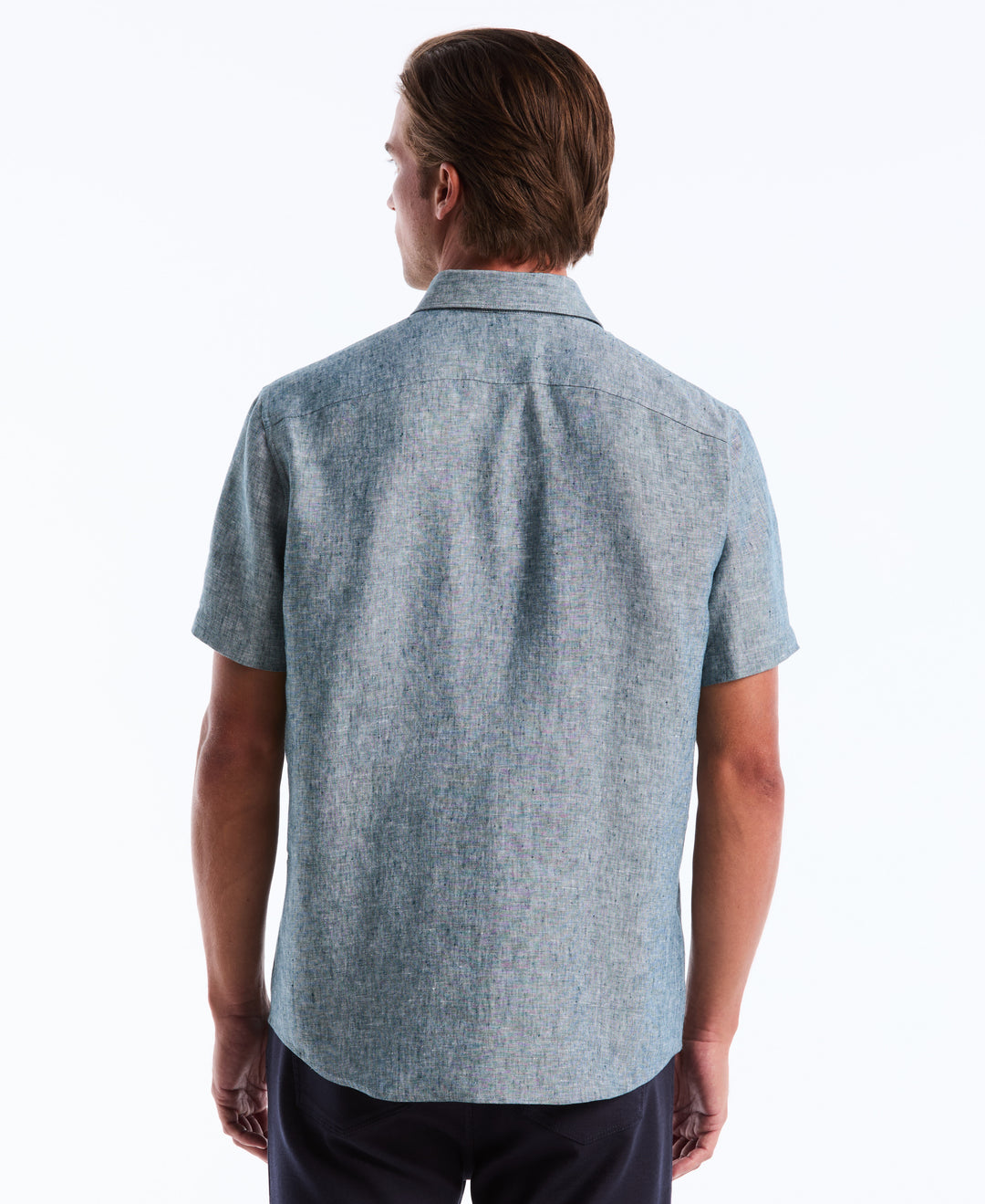 Washed Linen Shirt (Reflecting Pond) 