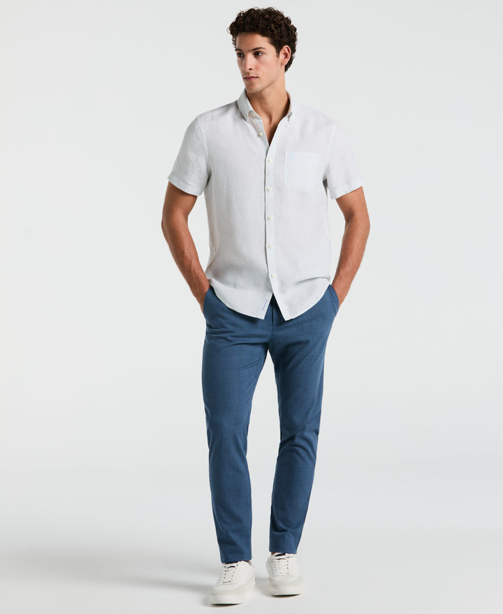 Washed Linen Shirt (Ballad Blue) 