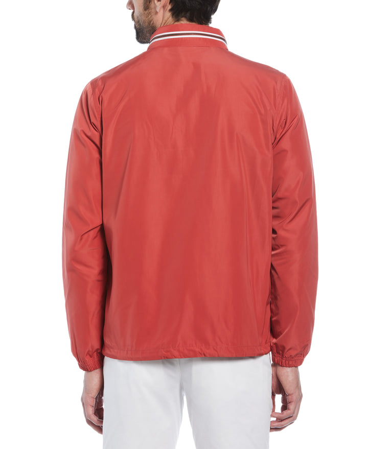 Water Resistant Lined Ratner Jacket (Mineral Red) 