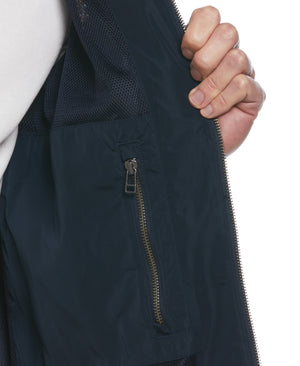 Water Resistant Lined Ratner Jacket (Dark Sapphire) 