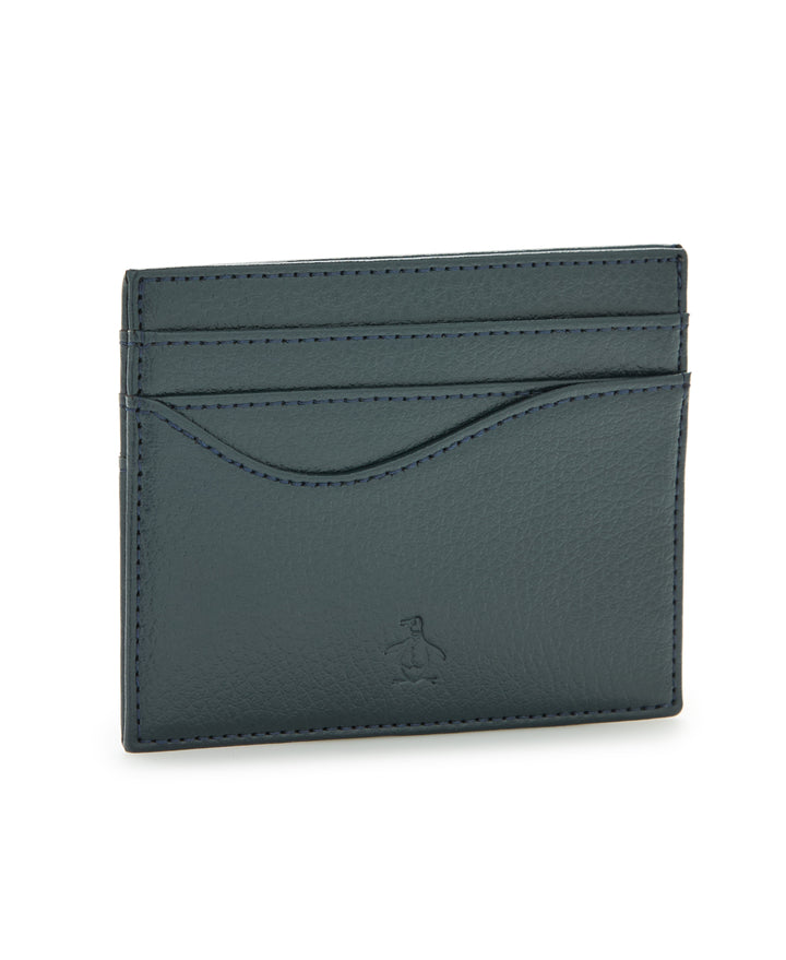 Wavy Card Case (Navy) 
