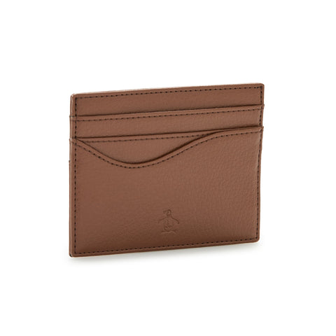 Wavy Card Case (Tan) 