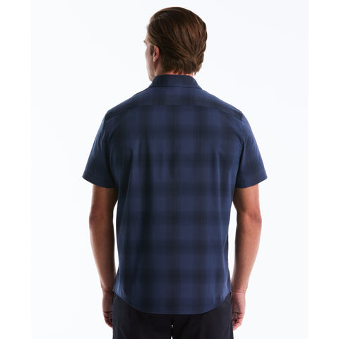 Weave Tonal Plaid Shirt-Shirts-Original Penguin