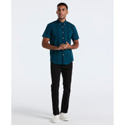 Stretch Tonal Plaid Shirt (Reflecting Pond) 