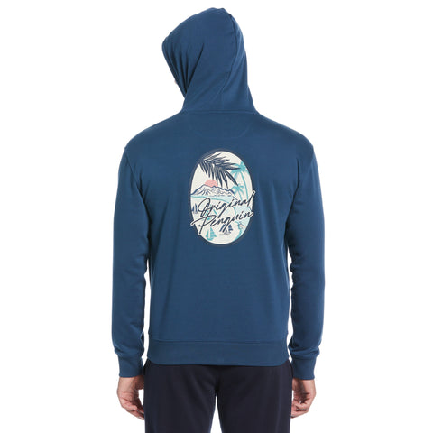 Wish You Were Here Hoodie  (Blue Wing Teal) 