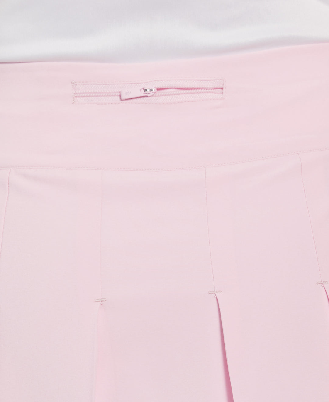 Women's 13" Contrast Hem Pleated Tennis Skort (Gelato Pink) 