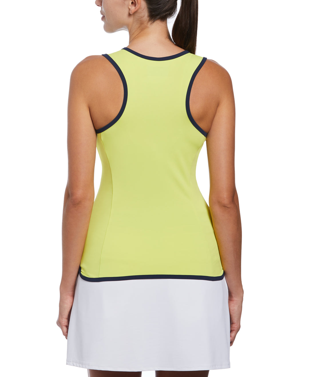 Womens Sweetheart Tennis Tank Top (Limeade) 