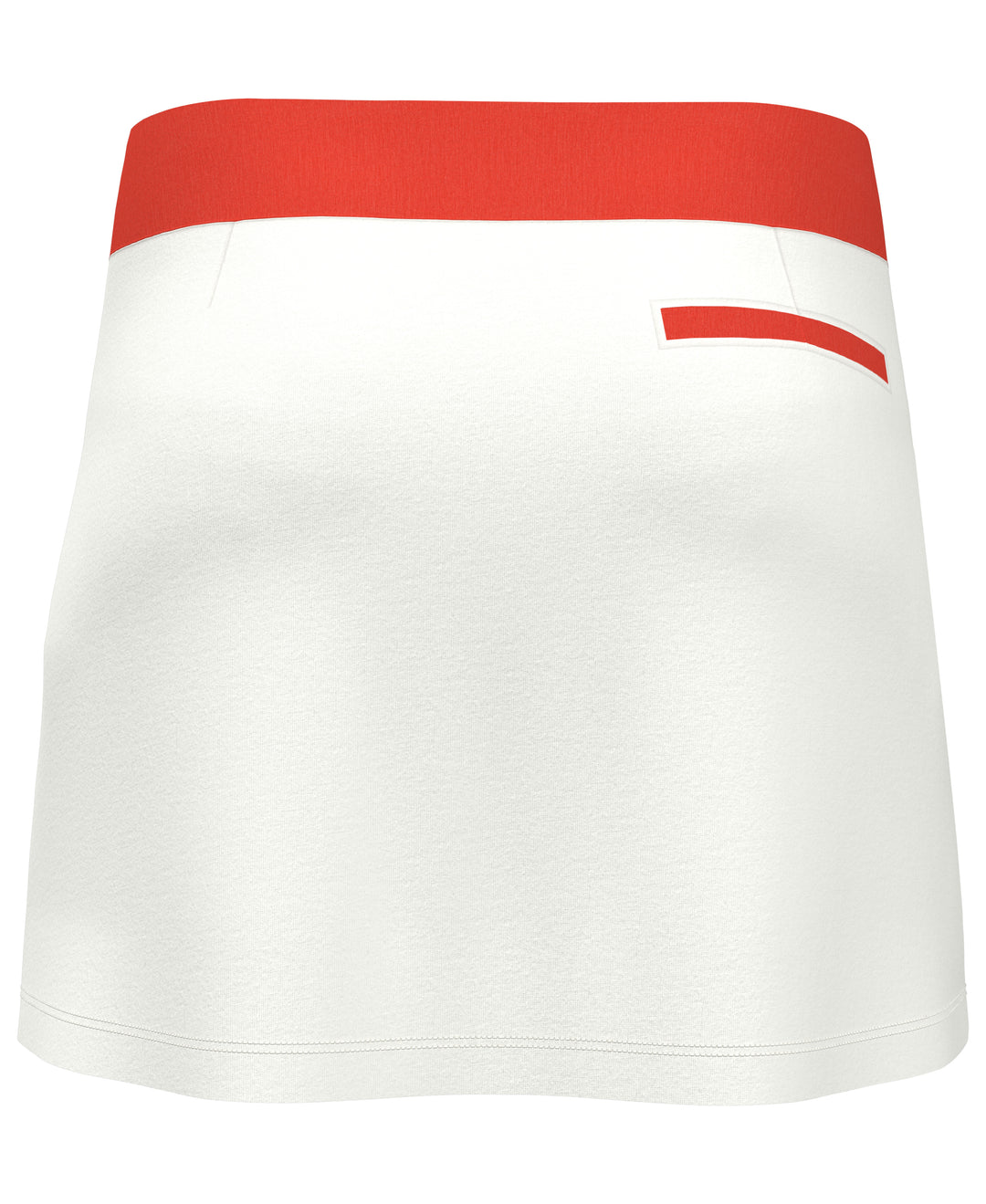 13" Colorblock Tennis Skort (Bright White) 