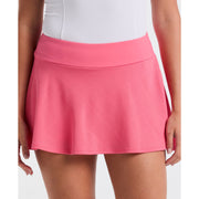 13" Jacquard Grid Tennis Skort (Camellia Rose) 