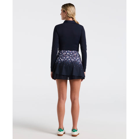 Women's 14" Zen Floral Double Layer Skort-Skorts-Original Penguin
