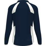 Women's 1/4 Zip Color Block Golf Jacket (Black Iris) 