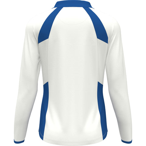 Women's 1/4 Zip Color Block Golf Jacket (Black Iris) 
