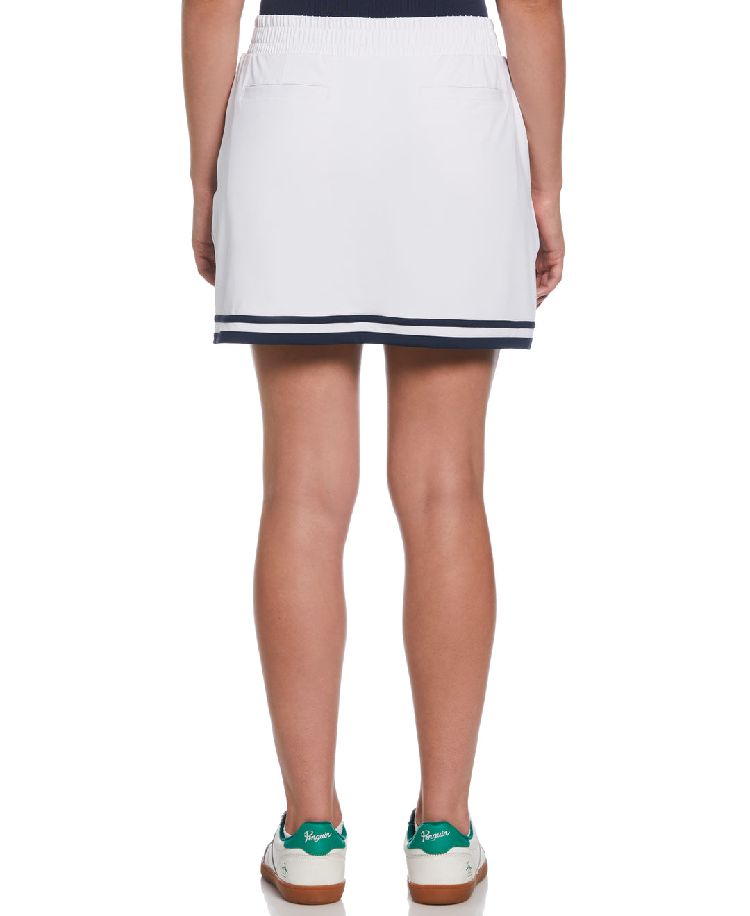 Women's Essential Colour Block 16" Golf Skort (Bright White) 