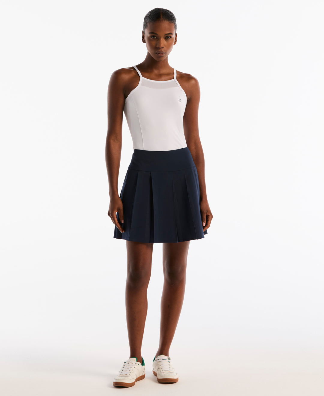 Pleated 17" Skort (Black Iris) 