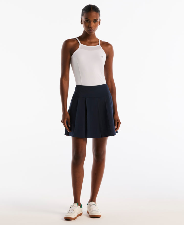 Pleated 17" Skort (Black Iris) 