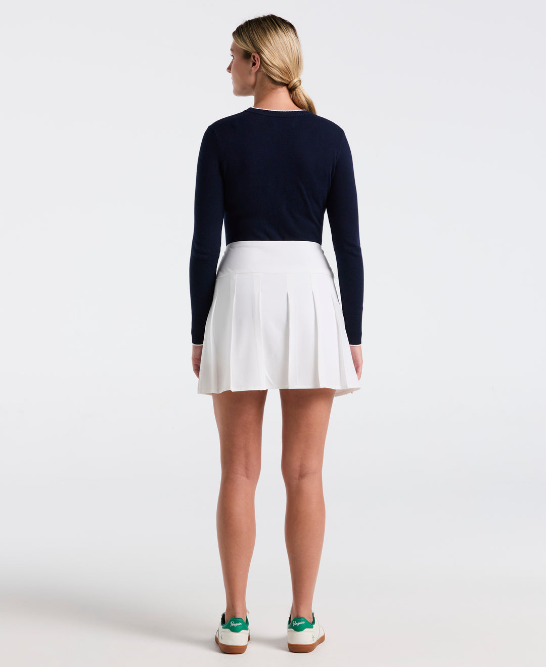 Pleated 17" Golf Skort (Bright White) 