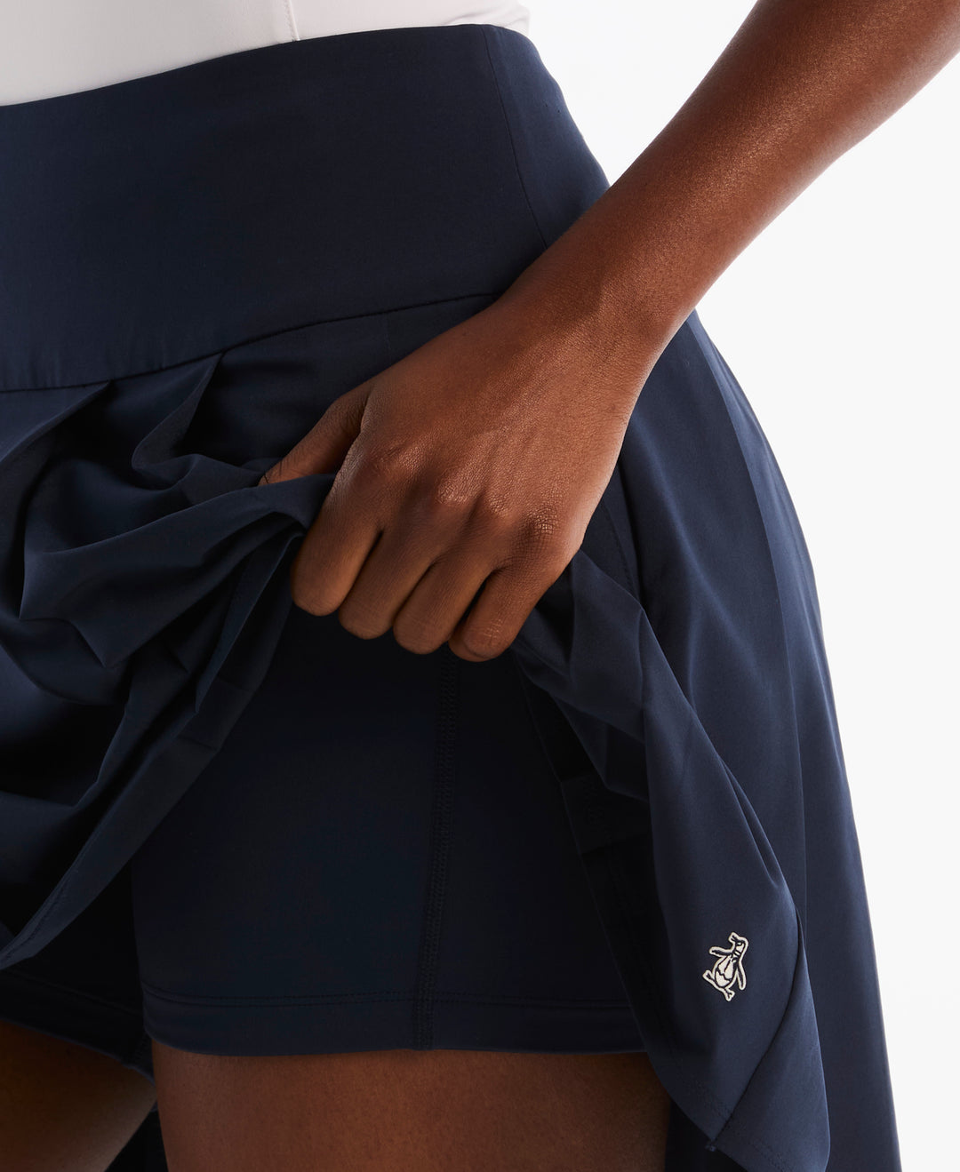 Pleated 17" Skort (Black Iris) 