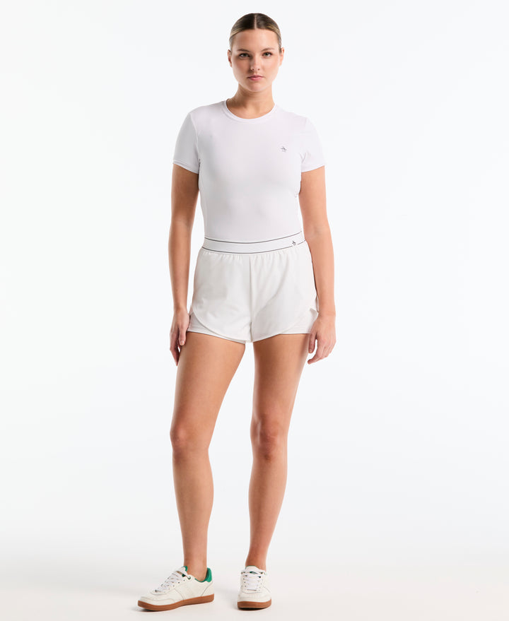 3" Liner Tennis Short (Bright White) 