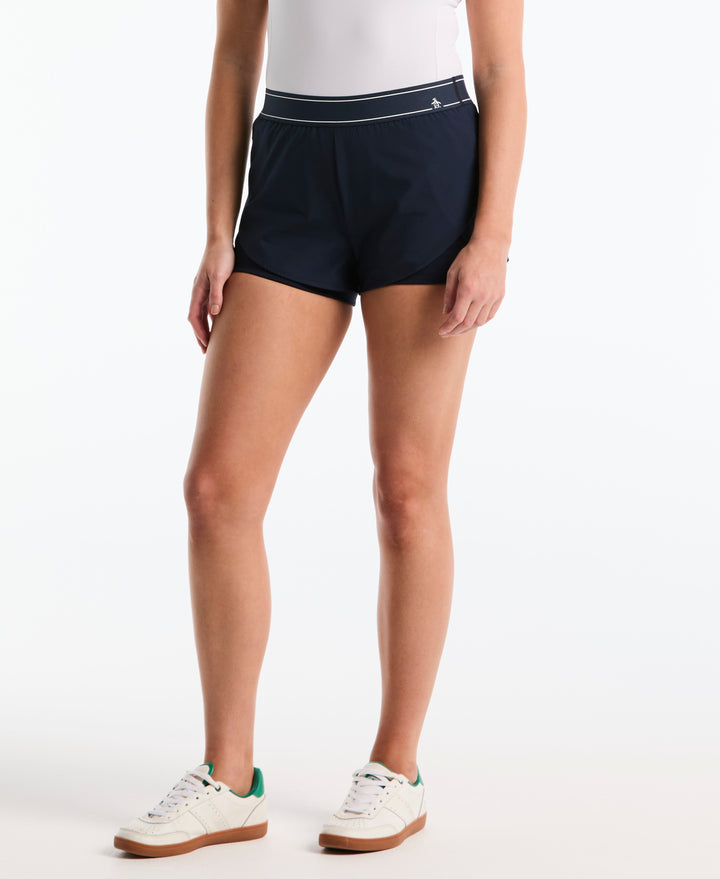 3" Liner Tennis Short (Black Iris) 