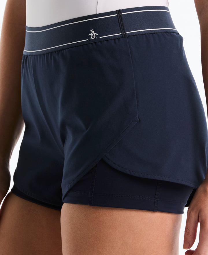 3" Liner Tennis Short (Black Iris) 