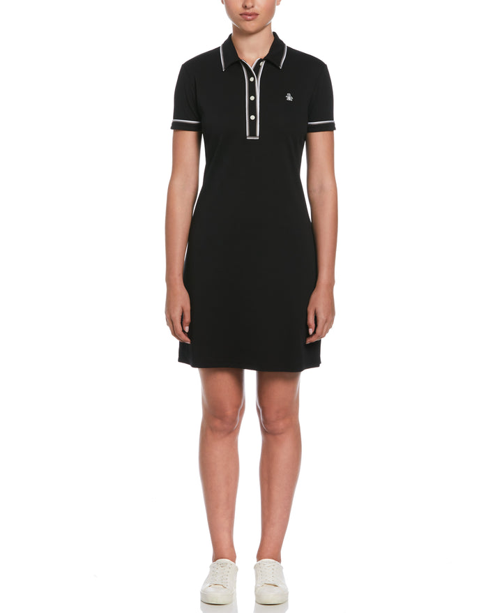 3D Earl™ Polo Dress (True Black) 